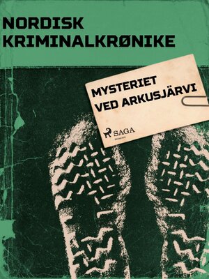 cover image of Mysteriet ved Arkusjärvi